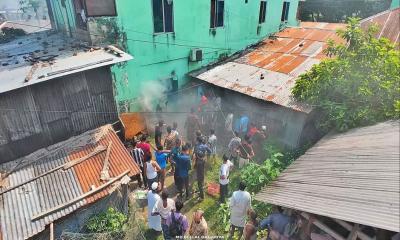 উজিরপুরে ডায়াগনস্টিক সেন্টারে আগুন, ক্ষতি প্রায় ৪ লাখ টাকা