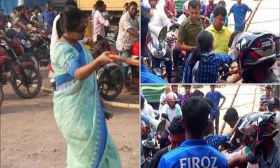 পেট্রোল পাম্পে বাইকারকে চপেটাঘাতের অভিযোগ ইউএনও’র বিরুদ্ধে