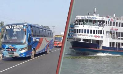 বাসে ৬৪ শতাংশ ও লঞ্চে দেড়গুণ ভাড়া বাড়ানোর প্রস্তাব