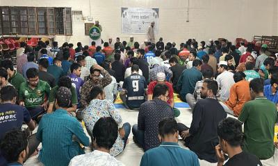ছাত্রশিবিরের উদ্যোগে জাবির মীর মশাররফ হোসেন হলে ইফতার মাহফিল অনুষ্ঠিত 