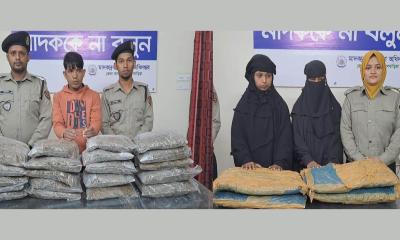 ব্রাহ্মণবাড়িয়ায় পৃথক অভিযান, নারীসহ ৩ মাদক কারবারি আটক
