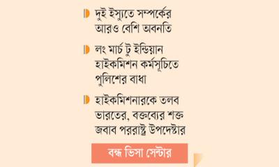 বাংলাদেশ-ভারত সম্পর্কে উদ্বেগ