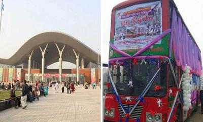 বাণিজ্য মেলায় বিআরটিসির শাটল বাস সার্ভিস শুরু ১লা জানুয়ারি
