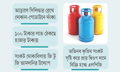 নরক গুলজারে বন্দি এলপিজি