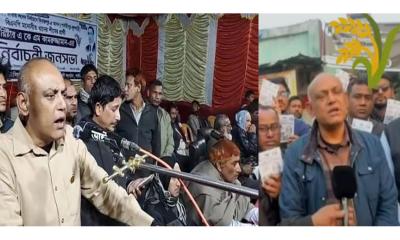 দিনাজপুর-৫ আসনে ধানের শীষের প্রার্থীর গণসংযোগ ও পথসভা