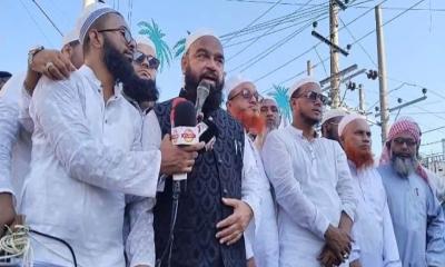 জমিয়ত নেতাকে মোটর শোভাযাত্রায় বরণ