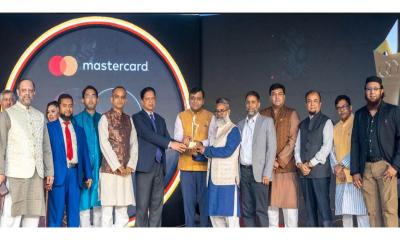 মাস্টারকার্ড এক্সিলেন্স অ্যাওয়ার্ড পেল ইসলামী ব্যাংক