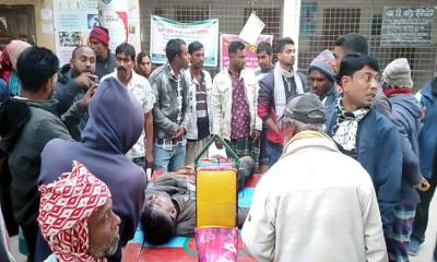 গাংনীতে ট্রলি ও মোটরসাইকেল সংঘর্ষে যুবক নিহত, স্ত্রী-সন্তান আহত