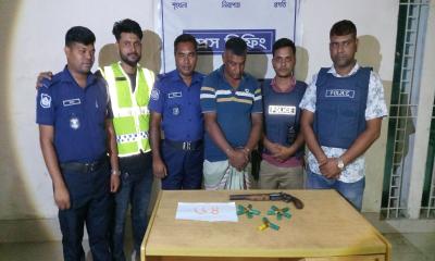 ঈশ্বরদীতে আগ্নেয় অস্ত্র, কার্তুজ ও মাদকসহ আটক এক