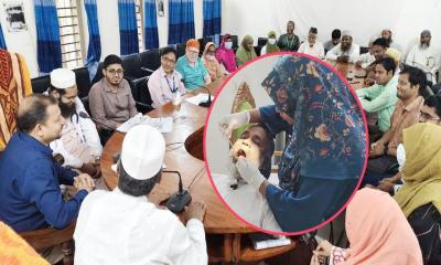 স্বাস্থ্যসেবার মান দেখতে এসে চিকিৎসাসেবা নিলেন জামায়াতের এমপি