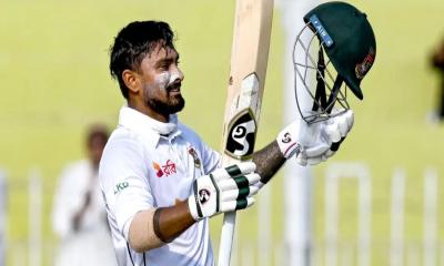 লিটনের সেঞ্চুরিতে ২৭৮ রানে থামল বাংলাদেশের ইনিংস