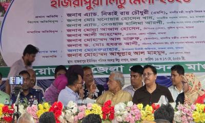 মাগুরায় জমে উঠেছে ‘হাজরাপুরী লিচু মেলা-২০২৬’