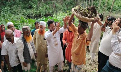 নড়াইলের লোহাগড়ায় ২ খাল পুনঃখনন কাজের উদ্বোধন
