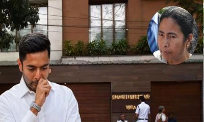 মমতা বন্দ্যোপাধ্যায়ের ভাতিজা অভিষেকের বাড়ি ভাঙার নোটিশ