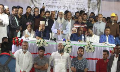 কুমিল্লা–৬ আসনে মনিরুল হক চৌধুরীর উঠান বৈঠক