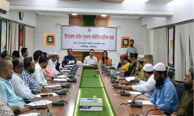কালীগঞ্জে আইনশৃঙ্খলা কমিটির মাসিক সভা অনুষ্ঠিত