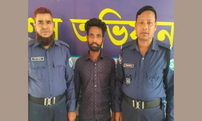 কালীগঞ্জে সাজাপ্রাপ্ত আসামি গ্রেপ্তার