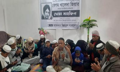 কুড়িগ্রামে দোয়া মাহফিল ও এতিমদের মাঝে খাবার বিতরণ