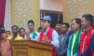 খাগড়াছড়িতে ওয়াদুদ ভূইয়ার নির্বাচনী প্রচারণায় ত্রিপুরা ঐক্য পরিষদের যুব সমাবেশ