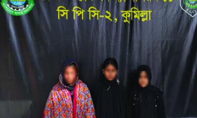 ১০ কেজি গাঁজা ও ইয়াবাসহ ৩ নারী মাদক কারবারি গ্রেপ্তার