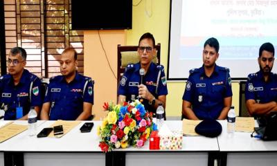 কুষ্টিয়ায় পুলিশ সদস্যদের ৩ দিনব্যাপী দক্ষতা ও সক্ষমতা বৃদ্ধি প্রশিক্ষণের উদ্বোধন