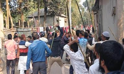 হাতীবান্ধায় নির্বাচনী সহিংসতা: বিএনপি-জামায়াত সংঘর্ষে আহত ১০