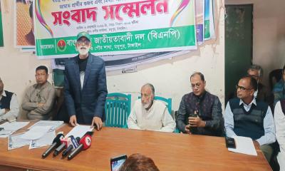 মধুপুরে জামায়াতে ইসলামী ও স্বতন্ত্র প্রার্থীর বিরুদ্ধে বিএনপির সংবাদ সম্মেলন