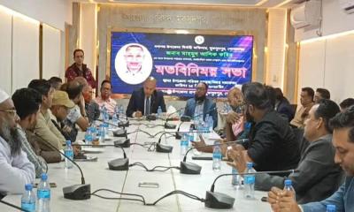 মুকসুদপুরে নবাগত ইউএনওর মতবিনিময়