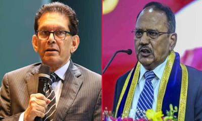 অজিত দোভালের সাথে জাতীয় নিরাপত্তা উপদেষ্টার সাক্ষাৎ