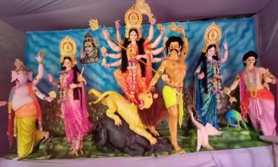 মহম্মদপুরে ১০৮টি পূজা মণ্ডপে শারদীয় দুর্গোৎসব শুরু