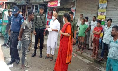 রায়পুরায় যানজট নিরসনে মোবাইল কোর্ট পরিচালনা, ৫ ব্যক্তিকে নগদ অর্থ দণ্ড