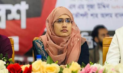 জোটের সিদ্ধান্তে দ্বিমত, নির্বাচনে লড়ছেন না সামান্তা শারমিন