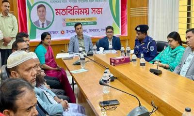 সাপাহারে নবাগত জেলা প্রশাসকের মতবিনিময় সভা অনুষ্ঠিত