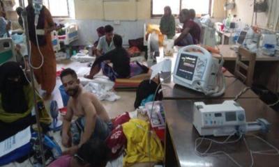 ওসমানী হাসপাতালে ৩৪ শয্যার ওয়ার্ডে ৩০০’র বেশি হৃদরোগী