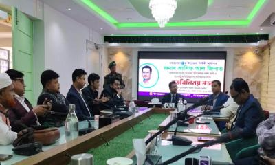 সোনারগাঁয়ে সাংবাদিকদের সাথে উপজেলা নির্বাহী অফিসারের মতবিনিময়