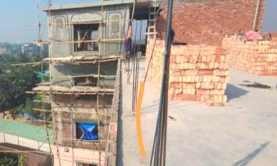 শ্রীপুরে নির্মাণাধীন ভবনে মাচা ভেঙে শ্রমিকের মৃত্যু