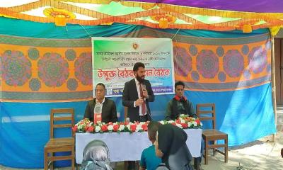 সংসদ নির্বাচন ও গণভোট: বাঙ্গালহালিয়ায় উঠান বৈঠক ও চলচ্চিত্র প্রদর্শনী