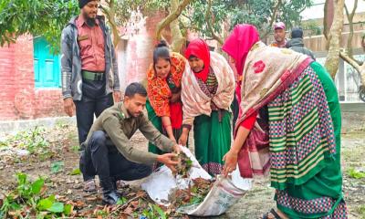 ভাঙ্গুড়ায় উপজেলা আনসার ও ভিডিপি কার্যালয়ে পরিচ্ছন্নতা অভিযান