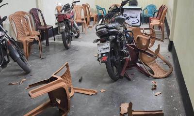 ঝিনাইদহ-৪ আসনে স্বতন্ত্র প্রার্থীর কার্যালয়ে হামলা, আহত ৬