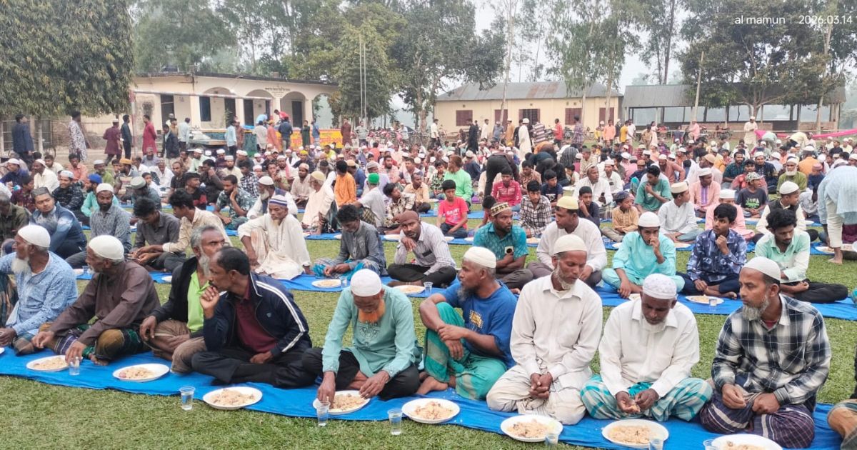 বোদায় কালিয়াগঞ্জ যুব সমাজের ইফতার মাহফিল অনুষ্ঠিত 