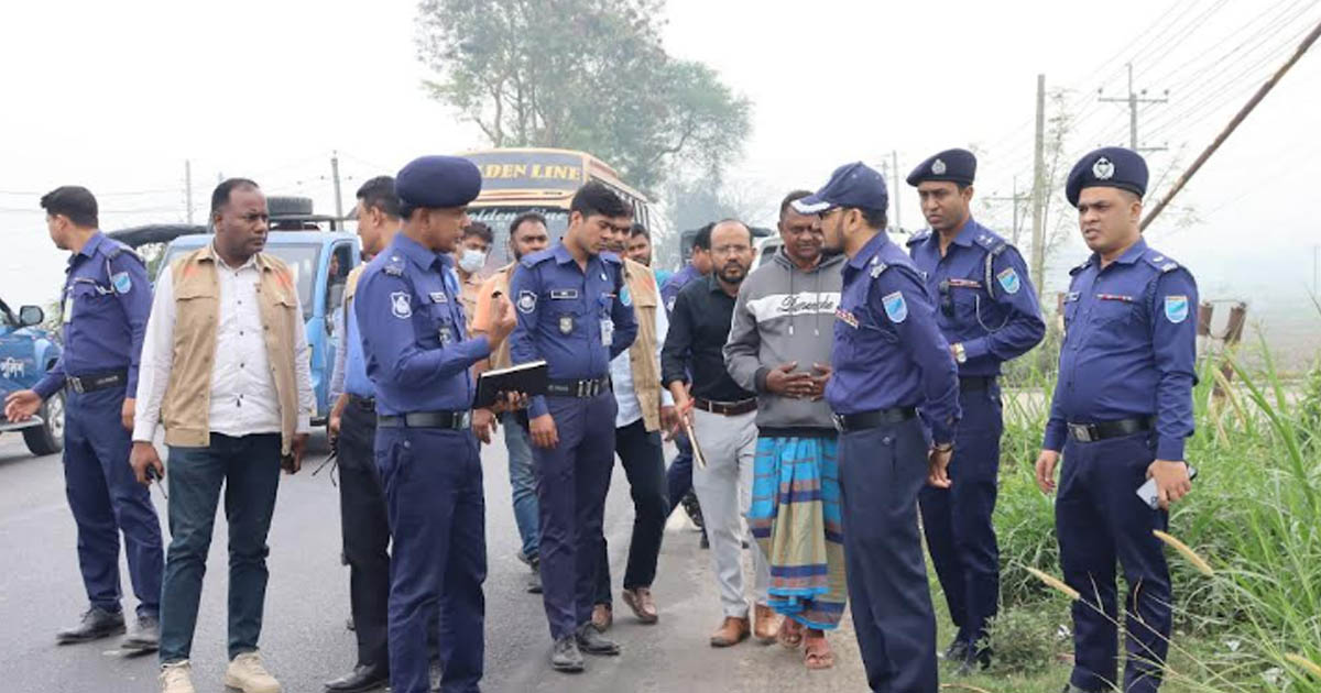 ফরিদপুরে হত্যা ও ডাকাতি মামলার রহস্য উদঘাটনে মাঠে এসপি, ঘটনাস্থল পরিদর্শন
