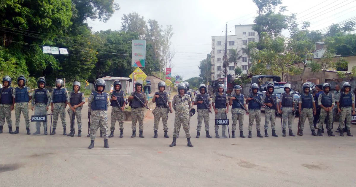 থমথমে খাগড়াছড়ি, ১৪৪ ধারা বলবৎ