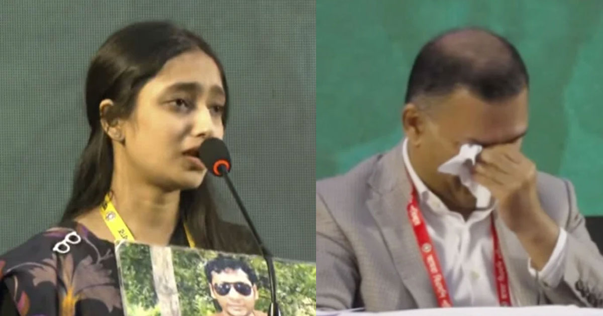 ‘এটা কি হাতের অঙ্ক, যে আমরা ধরে নেব আমাদের বাবারা মৃত!’