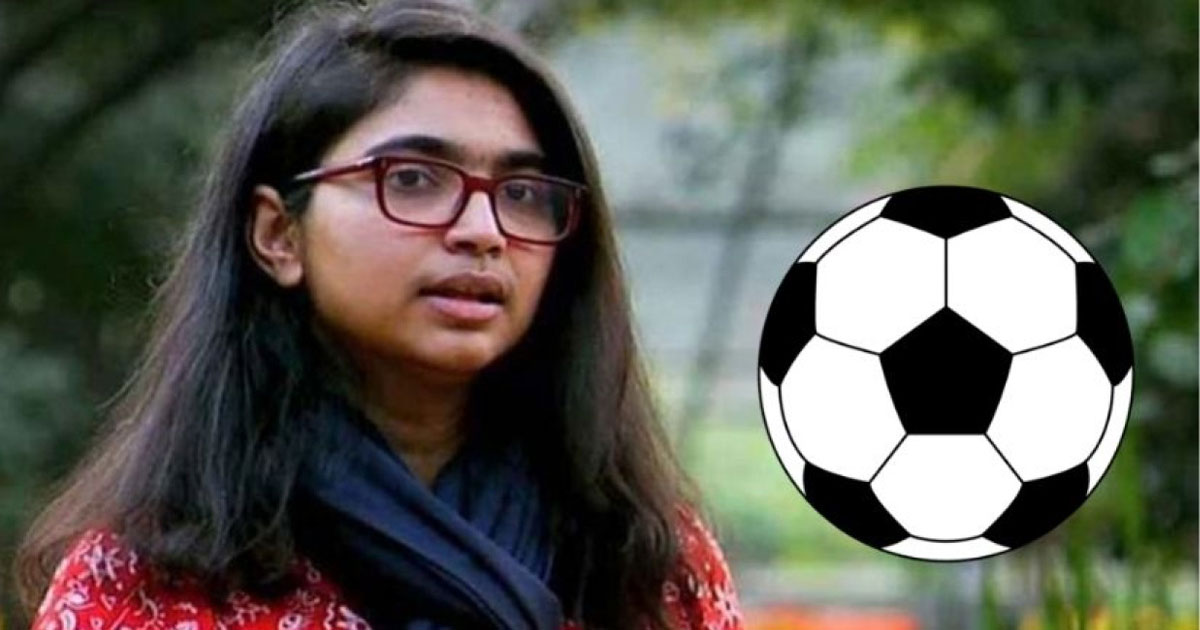 ফুটবল প্রতীক পেলেন তাসনিম জারা