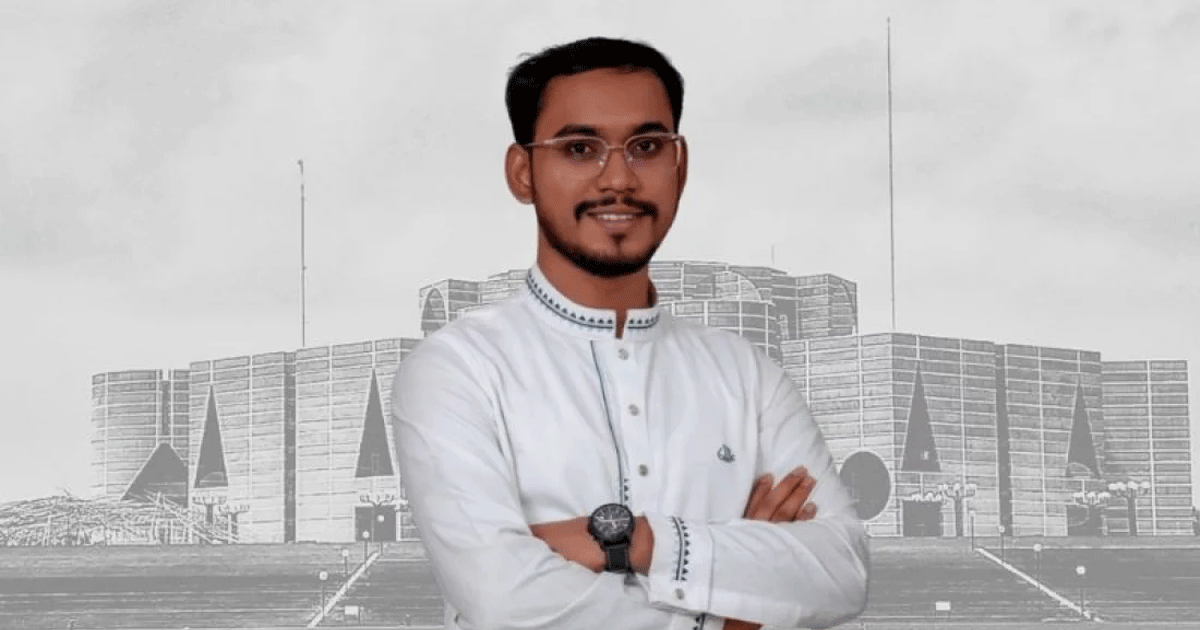 দেশের ইতিহাসে কমবয়সী সংসদ সদস্য হান্নান মাসউদ