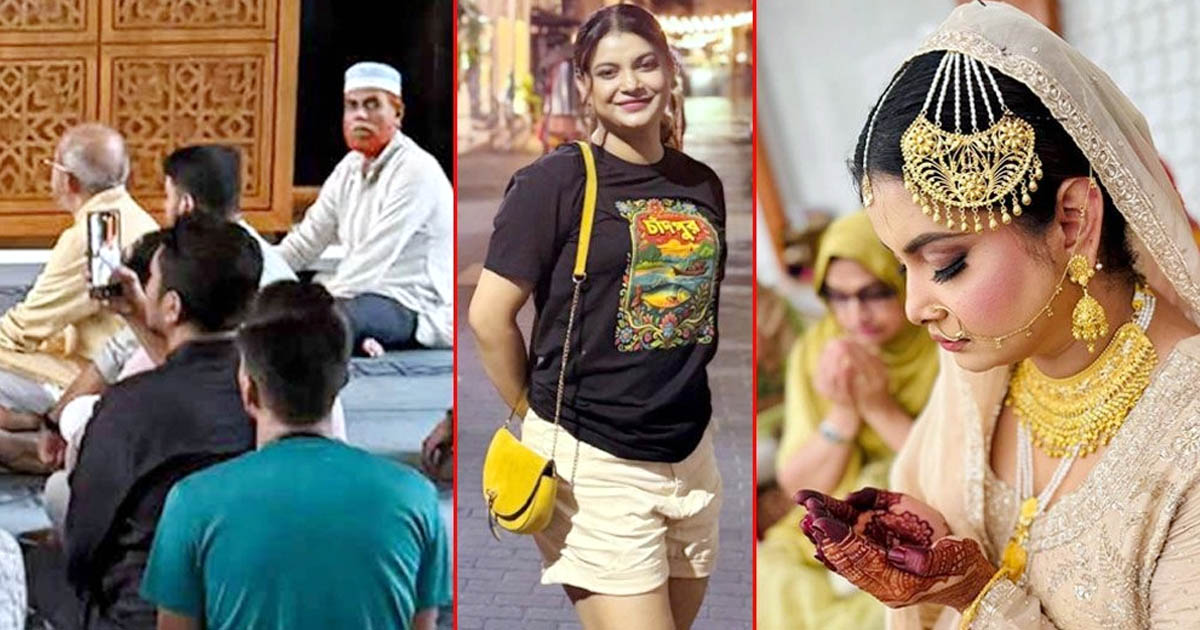 ‘মসজিদে বিয়ে করলেন আর হাফপ্যান্ট পরে ছবি দিলেন’