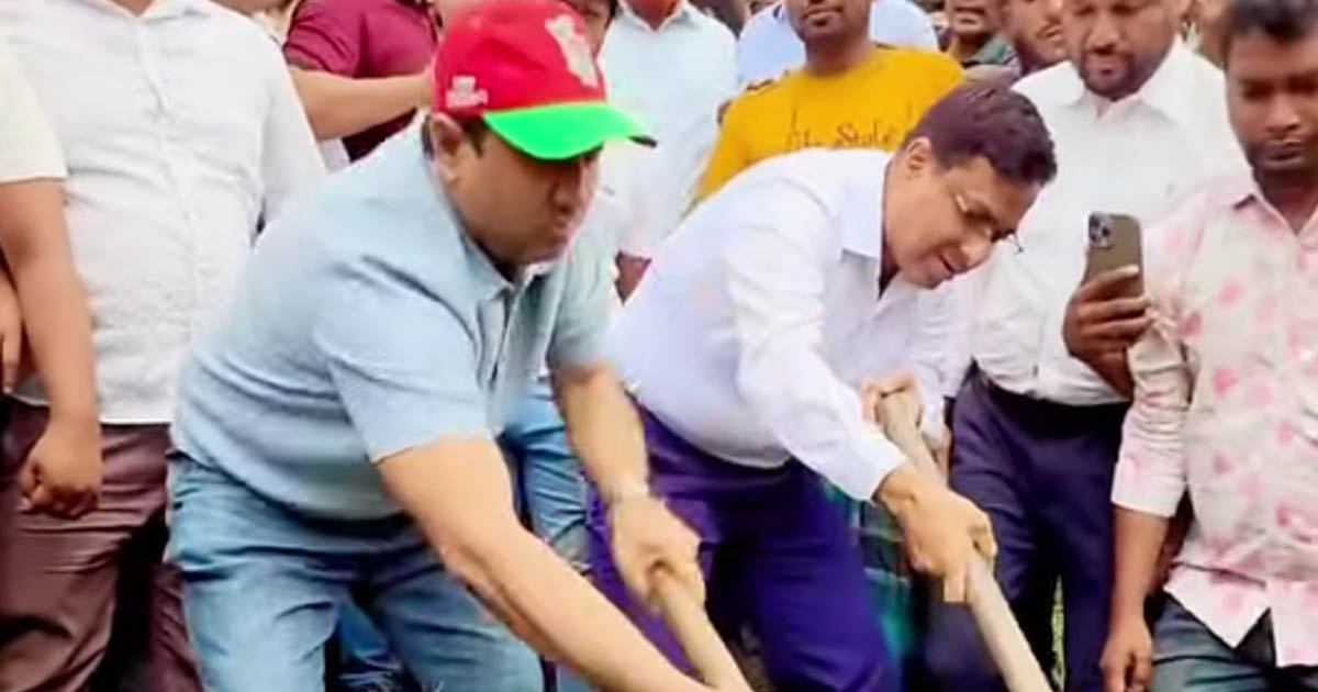 জিয়াউর রহমানের খাল খনন কর্মসূচি পুনরায় চালু হয়েছে: এমপি আজাদ