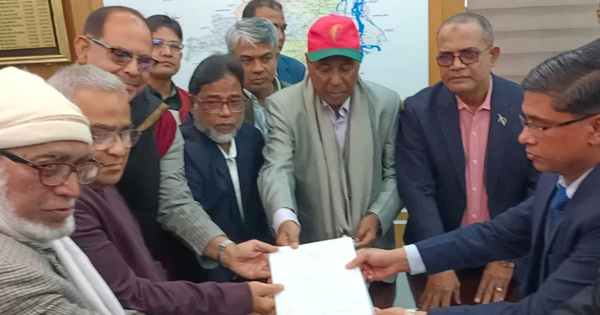বগুড়া-৬ আসনে তারেক রহমানের পক্ষে মনোনয়নপত্র উত্তোলন