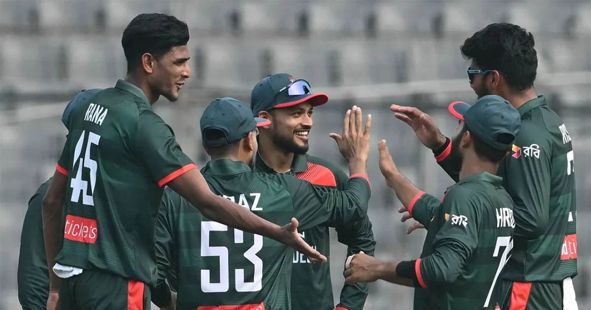সিরিজ জয়ের লক্ষ্যে টস জিতে ফিল্ডিংয়ে বাংলাদেশ