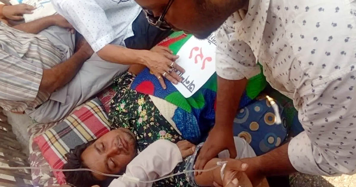 অনশনে অসুস্থ তারেক রহমান, চলছে স্যালাইন